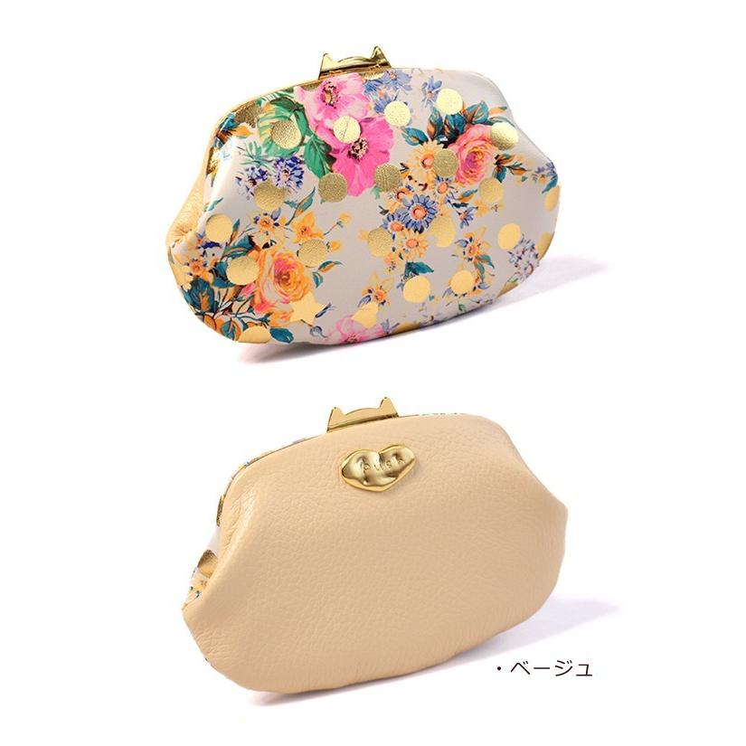 【オリジナルポーチプレゼント】ツモリチサト tsumori chisato ミニ財布 ドットフラワーネコ 小銭入れ がま口 57813 レディース CARRY 正規品 ギフト｜touzaiyamakaban｜04