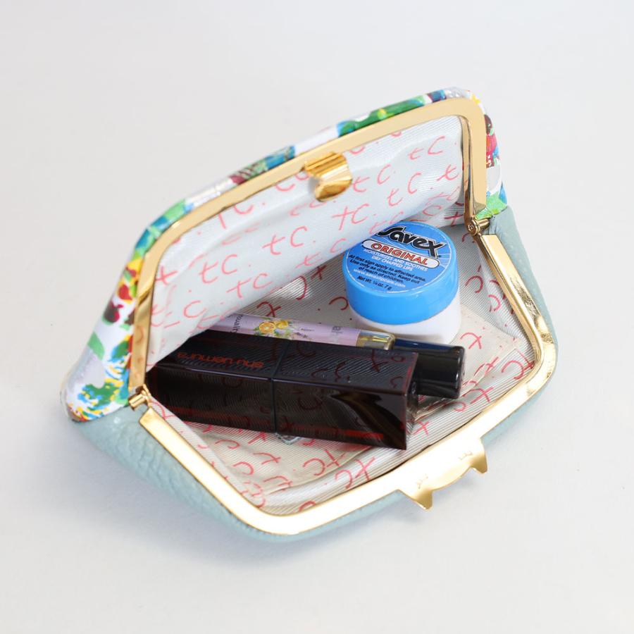 tsumori chisato CARRY ツモリチサト ミニ財布 ドットフラワー