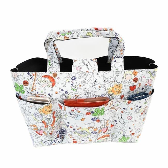 tsumori chisato の花柄バッグドレスのパーティや和装のお出かけに。 tsumori chisato CARRY ツモリチサト バッグ トートバッグ A4