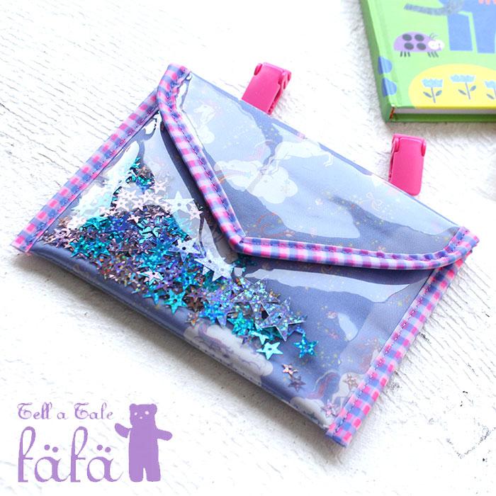 フェフェ Fafa 移動ポケット クリップポーチ Ava Clip Pouch ブルーモノケロス ユニコーン ブルー ポケットポーチ 付けポケット クリップポケット 67 0003 東西南北屋 通販 Paypayモール