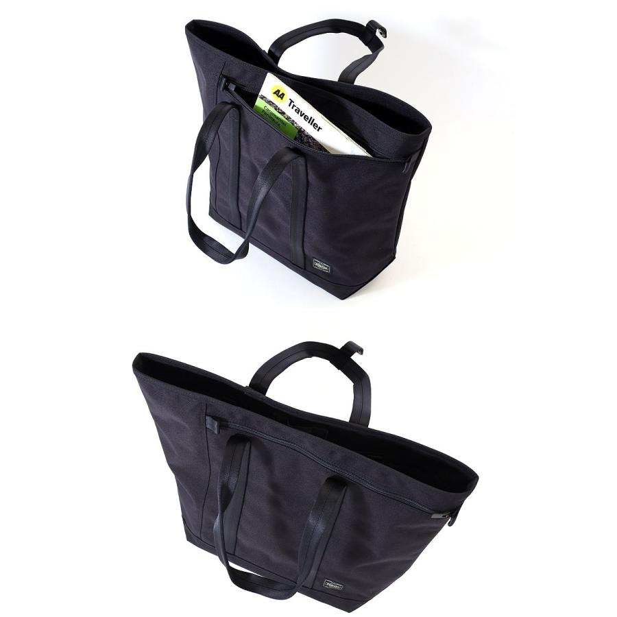桃*郎様 未使用品　PORTER TENSION TOTE BAG 大容量 ブラ TENSION（PORTER） ポーター テンション トートバッグ 627-16562