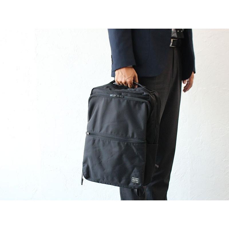 【美品】PORTER タイム　デイパック　バックパック　リュック　ネイビー Amazon.co.jp: (ポーター) PORTER リュックサック デイパック