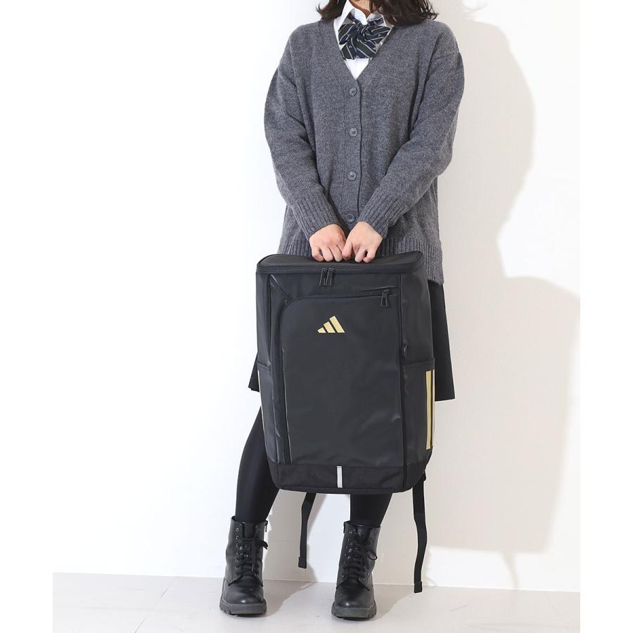 ななな adidas アディダス リュックサック スクールバッグ スクエア型