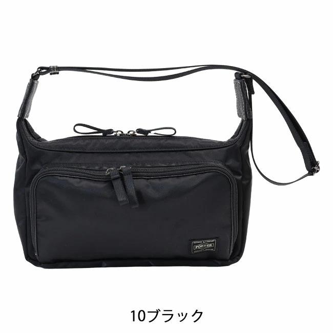吉田カバン PORTER ブラック ボストンバッグ PORTER ポーター プラン ショルダーバッグ 728-08709 吉田カバン 本革