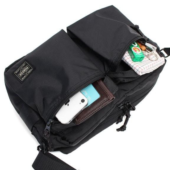 PORTER ブラック ショルダーバッグ 楽天市場】ポーター フォース ショルダーバッグ(S) 855-05457