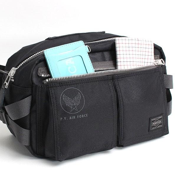 Porterポーター ボディバッグ PORTER ポーター フライングエース ウエストバッグ 863-16809 吉田