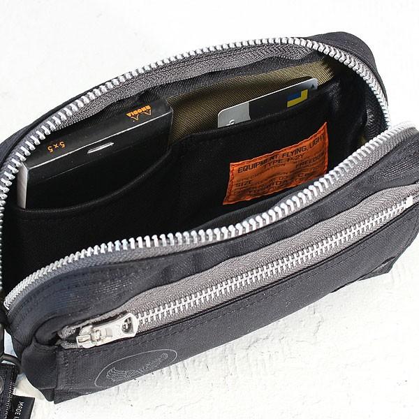 ポーター フライングエース ポーチ 863-17042 吉田カバン PORTERメンズ ポーチ 小物入れ ナイロン 丈夫 旅行 トラベル ミリタリー ブランド 正規品の画像