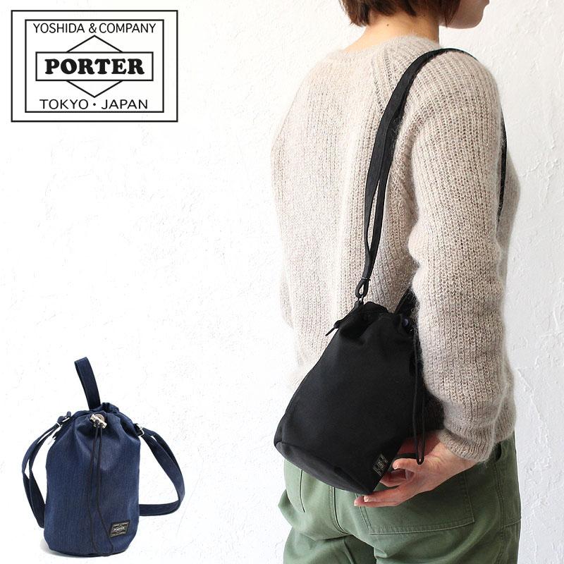 吉田カバン PORTER ドローストリングバッグ 美品 ポーター PORTER ポーター スクリーン ドローストリングバッグ