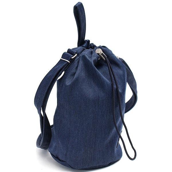 【未使用級】porter ポーター デニム ドローストリングバッグ ショルダー PORTER ポーター デニム ドローストリングバッグ(L) 892-15102