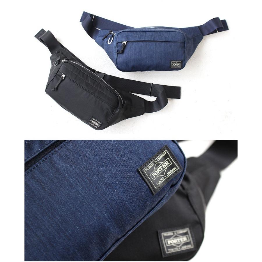 PORTER ポーター デニム ウエストバッグ(L) 892-15104 吉田 PORTER ポーター デニム ウエストバッグ(L) 892-15104 吉田