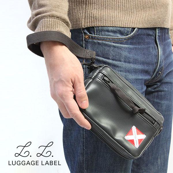 【新品同様】定価22,000 ラゲッジレーベル　ライナー　ポーチ（S）ブラック LUGGAGE LABEL ラゲッジ レーベル ライナー ポーチ(S) 951-09244 吉田