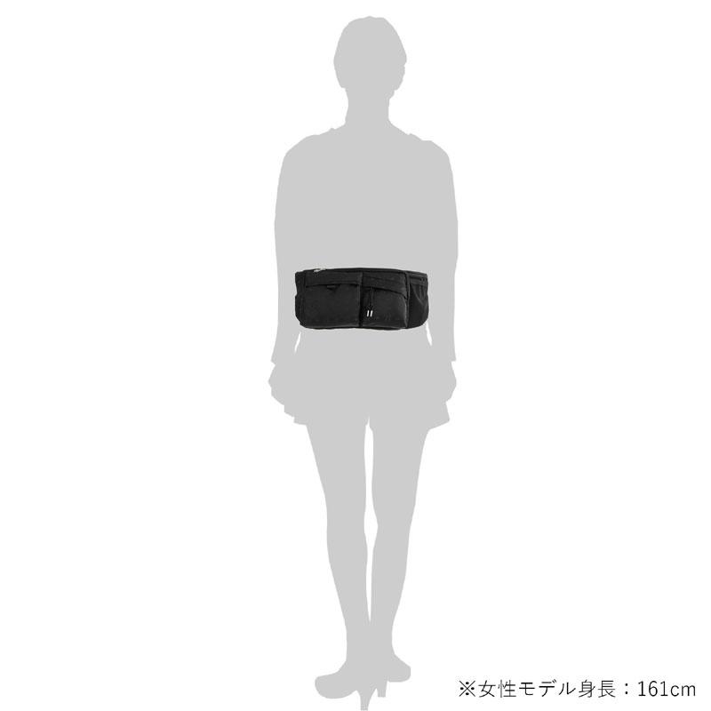 POTR モノグラム ウエストバッグ 998-19807 MONOGRAM WAIST BAG
