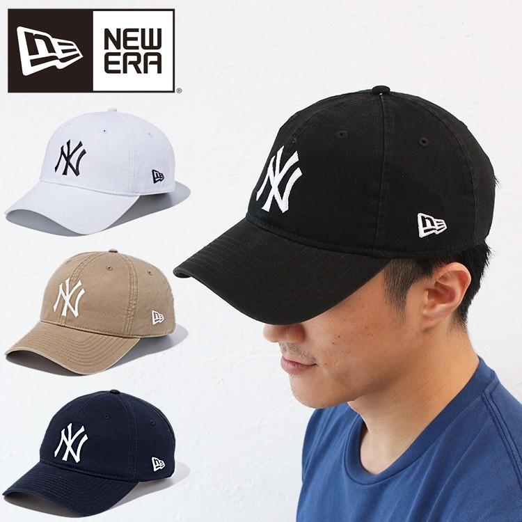 ニューエラ キャップ ヤンキース ベースボールキャップ NEW ERA 9TWENTY クロスストラップ ウォッシュドコットン