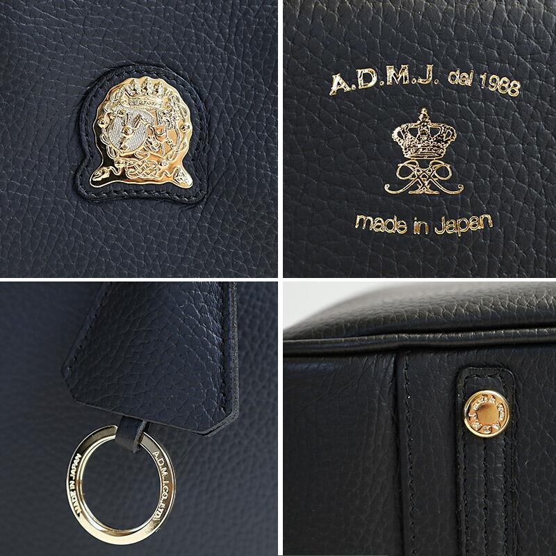 A.D.M.J A.D.M.J. 牛革 トートバッグ 32cm ADMJ ACS01082 A4対応