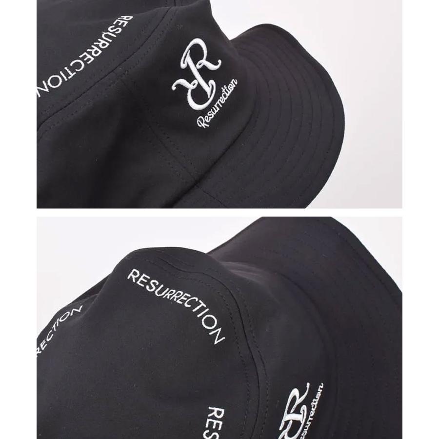 【美品】レザレクション　バケットハット　ブラック　L メンズ　レディース　ゴルフ 楽天市場】レザレクション RESURRECTION ファーバケットハット