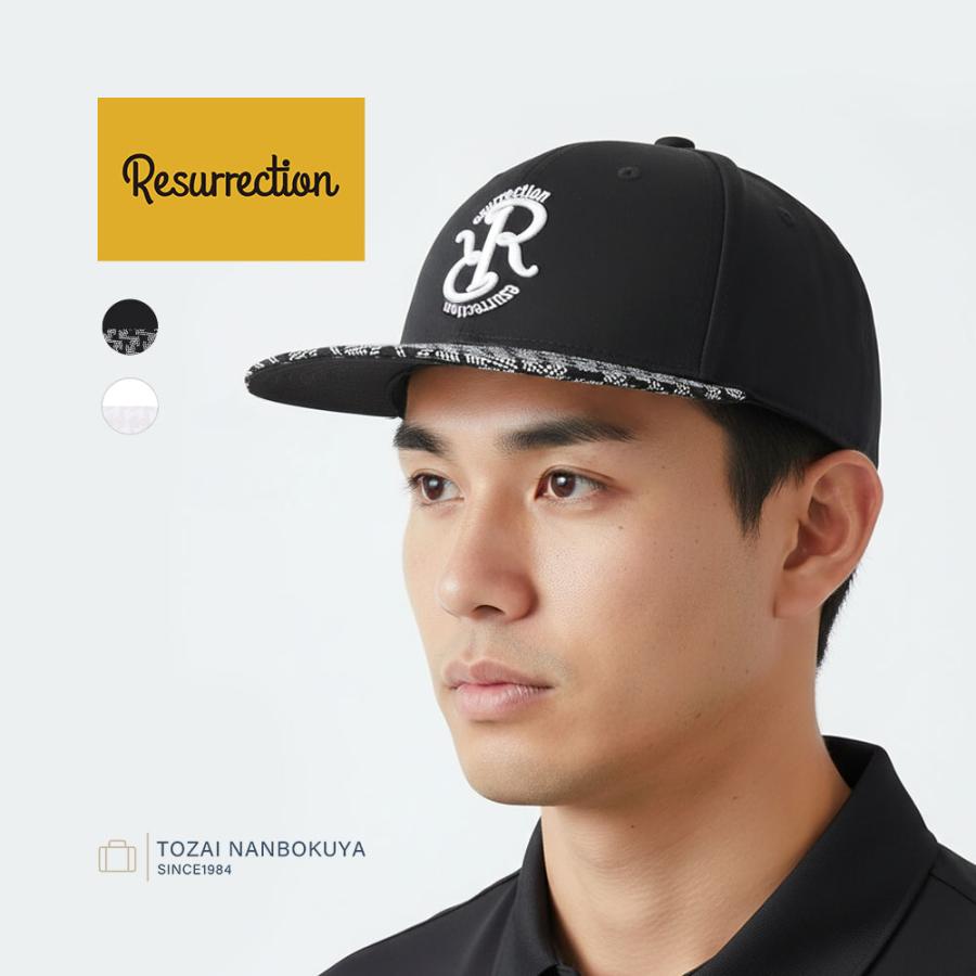 Resurrection レザレクション ゴルフ GMブリムキャップ フラット