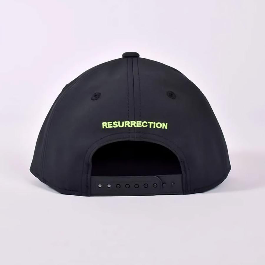Resurrection レザレクション ネオンロゴキャップ 帽子 フラット