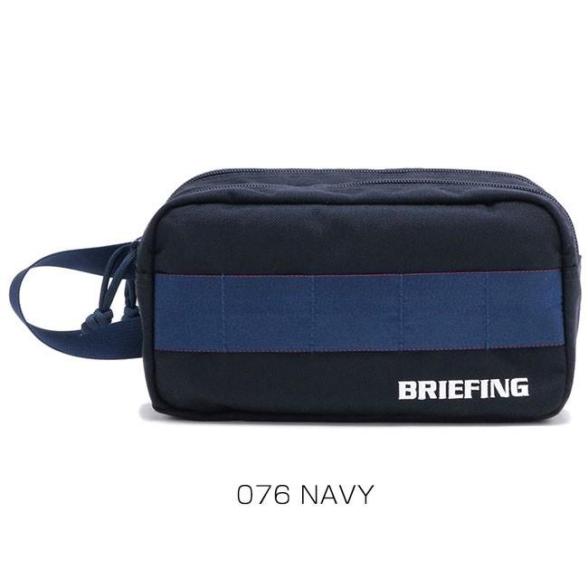 高級品 WIND AND SEA × BRIEFING GOLF ダブルジップポーチ 黒 sushitai