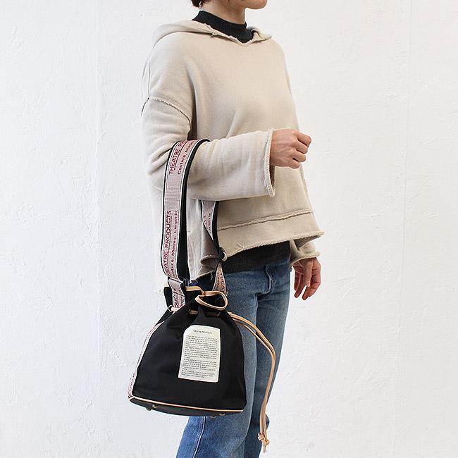 ポイント10% シアタープロダクツ ショルダーバッグ ディヴェット ジャガードテープ　バッグ 巾着 ミニショルダー ナイロン THEATRE PRODUCTS DIVETTE bl190437 THEATRE PRODUCTS（シアタープロダクツ） ショルダーバッグ