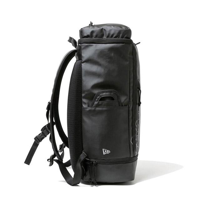 NEW ERA ボックスパック BOX PACK TPU 32L ボックスパック 32L プリントロゴ アウトライン ブラック