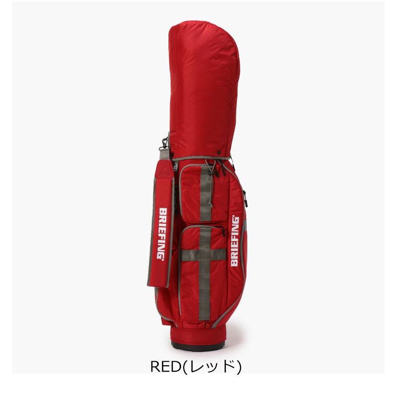 ブリーフィングキャディバッグ レッド 限定カラー
