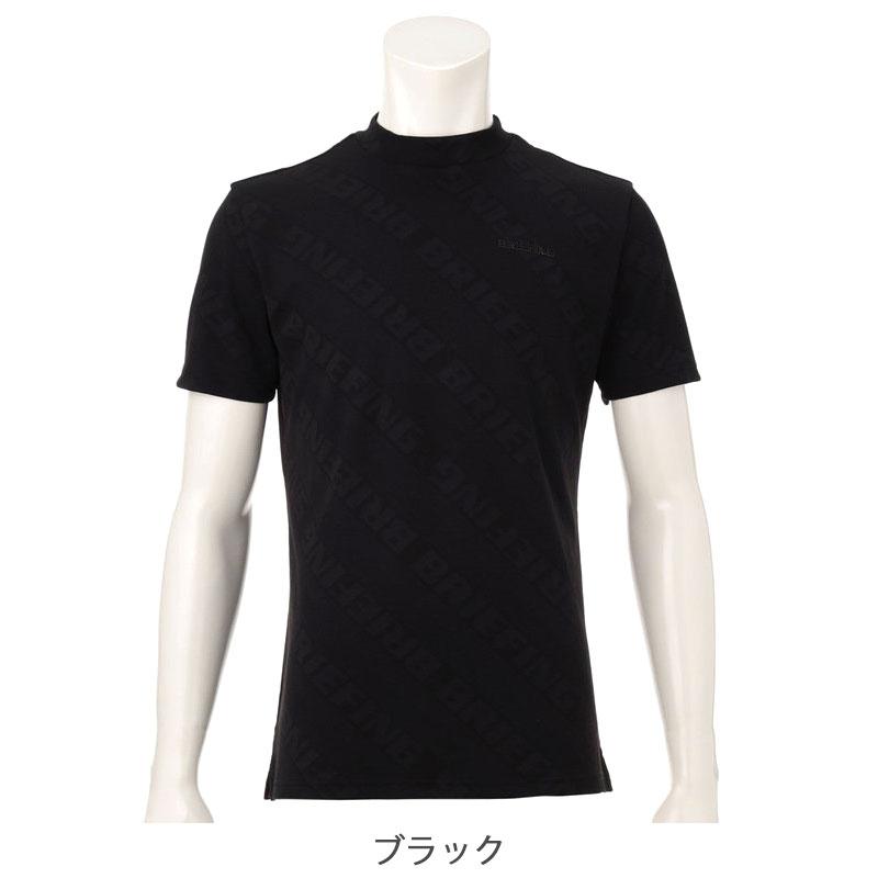 [近年モデル] BRIEFING モックネック BRIEFING - CE MENS BIAS LOGO MOCK NECK RELAXED FIT