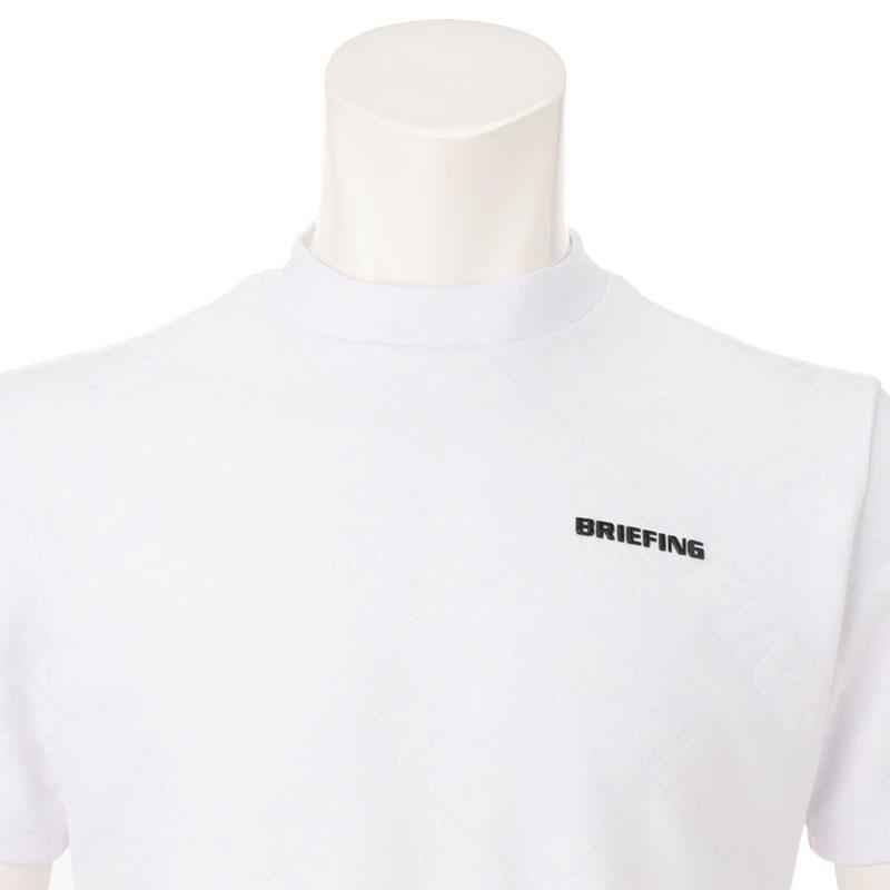 [近年モデル] BRIEFING モックネック BRIEFING GOLF ブリーフィング SH MENS BIAS LOGO MOCK NECK