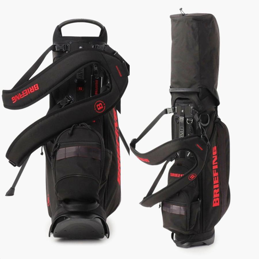 ブリーフィング ゴルフ キャディバッグ スタンドBRG253D03 ブラック BRIEFING GOLF 【即納】2025 ブリーフィング ゴルフ CR-4 #04