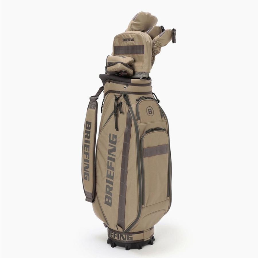 ブリーフィング ゴルフ キャディバッグ スタンドBRG253D03 ベージュ BRIEFING GOLF 【即納】2025 ブリーフィング ゴルフ CR-4 #04
