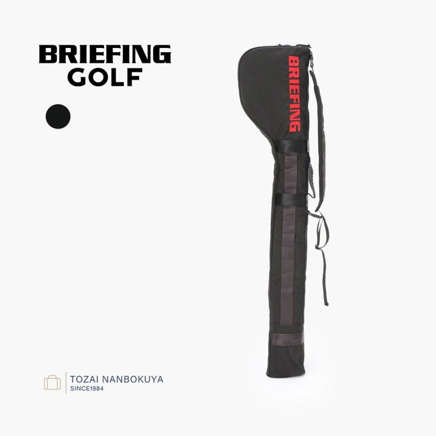 BRIFING CLUB CASE BLACK 美品 ブリーフィング ゴルフ BRIEFINGクラブ