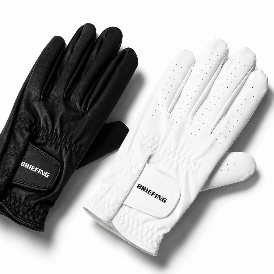 【新品】BRIEFING ブリーフィング レザーグローブ 19 左右セット BRIEFING GOLF（ブリーフィングゴルフ） ブリーフィング レザー