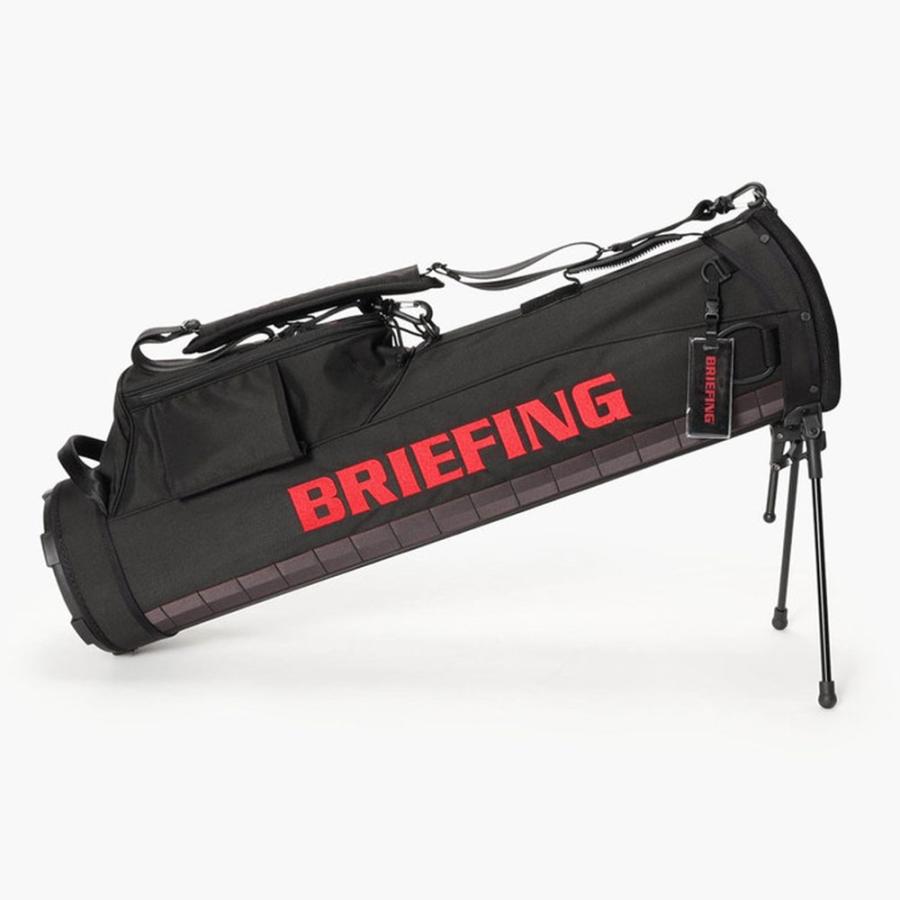 BRIEFING ブラック、セルフスタンドバッグ BRIEFING GOLF（ブリーフィングゴルフ） ブリーフィング ゴルフ セルフ