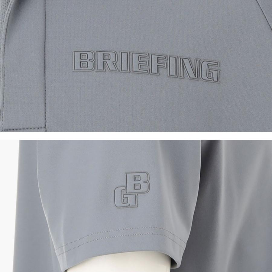 BRIEFING GOLF ブリーフィング ゴルフ URBAN ATHLETE メンズ ゴルフウェア リラックスフィット brg261m18 メンズ 薄手 半袖 ポロシャツ ラグランスリーブ