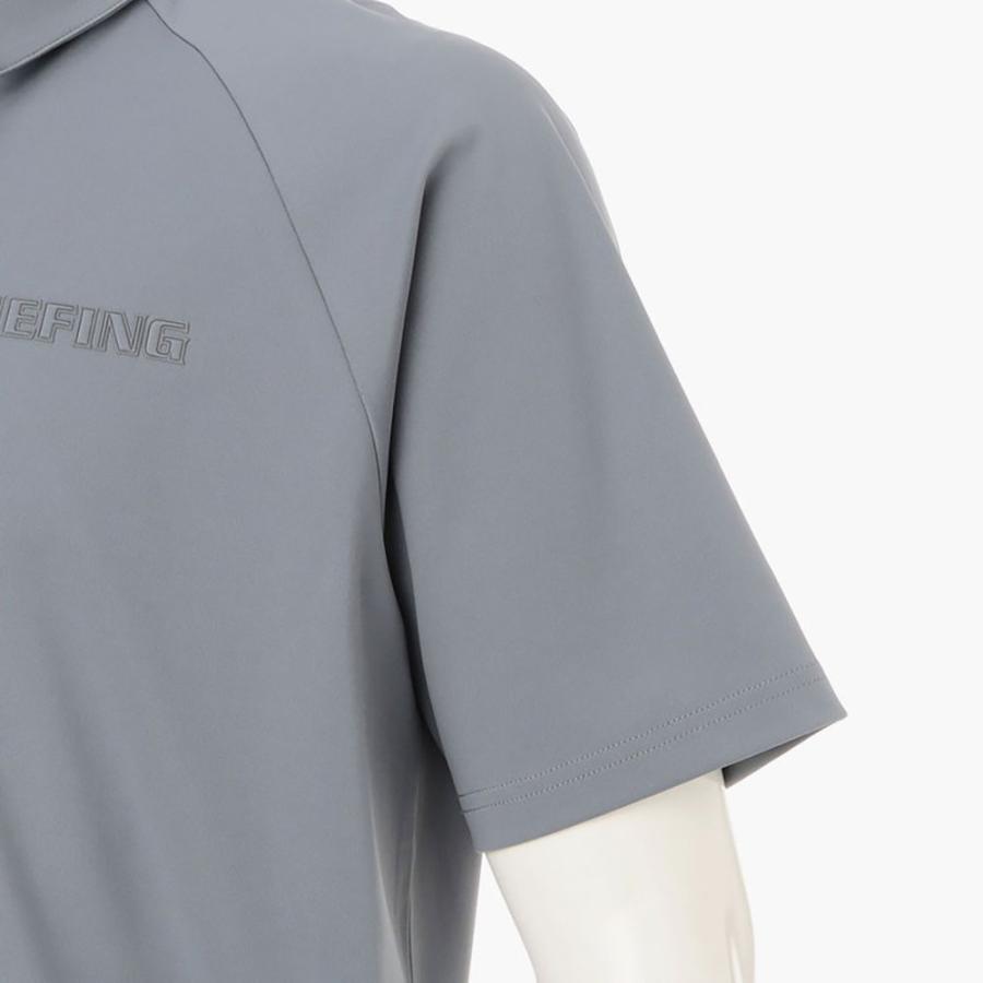 BRIEFING GOLF ブリーフィング ゴルフ URBAN ATHLETE メンズ ゴルフウェア リラックスフィット brg261m18 メンズ 薄手 半袖 ポロシャツ ラグランスリーブ