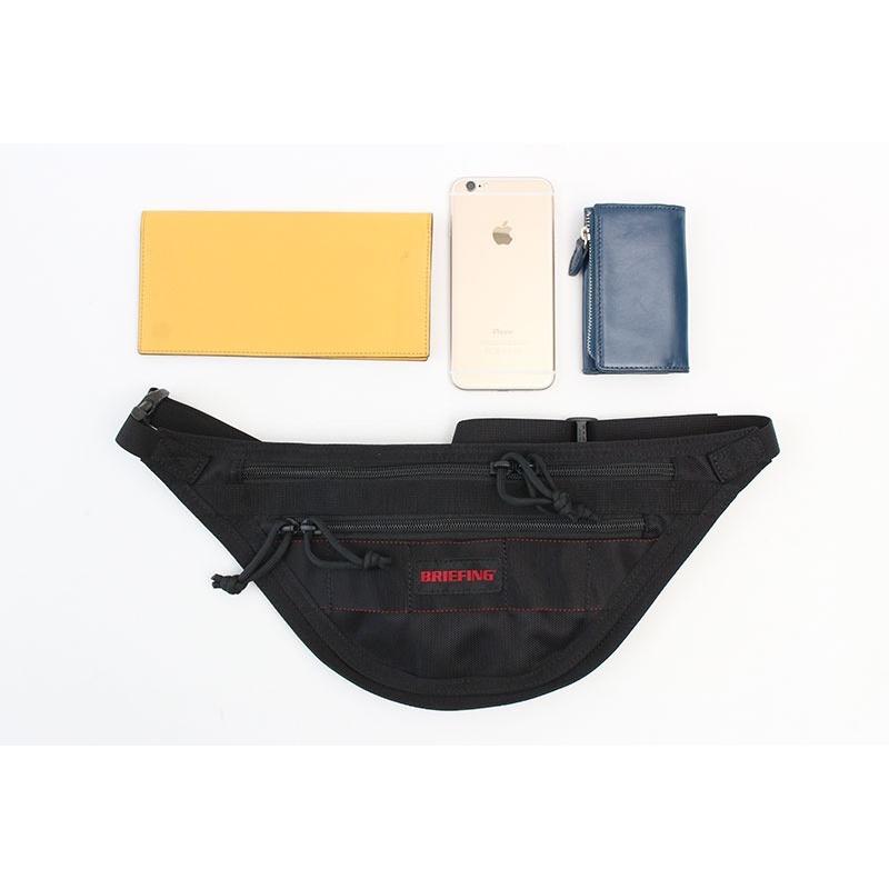 【美品】BRIEFING JET TRIP SLING ボディバッグ ブラック BRIEFING ブリーフィング ウエストポーチ ボディバッグ JET TRIP