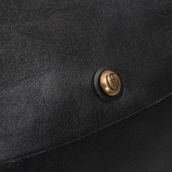 美品　CLEDRAN 本革 リュック バック シボ革 ブラック CLEDRAN クレドラン バッグ アモ リュックサック リュック AMO