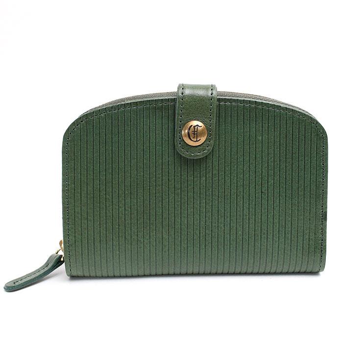 みえせんクレドラン 二つ折り財布★グリーングレージュ みえせん様専用クレドラン 二つ折り財布☆グリーングレージュ 小物