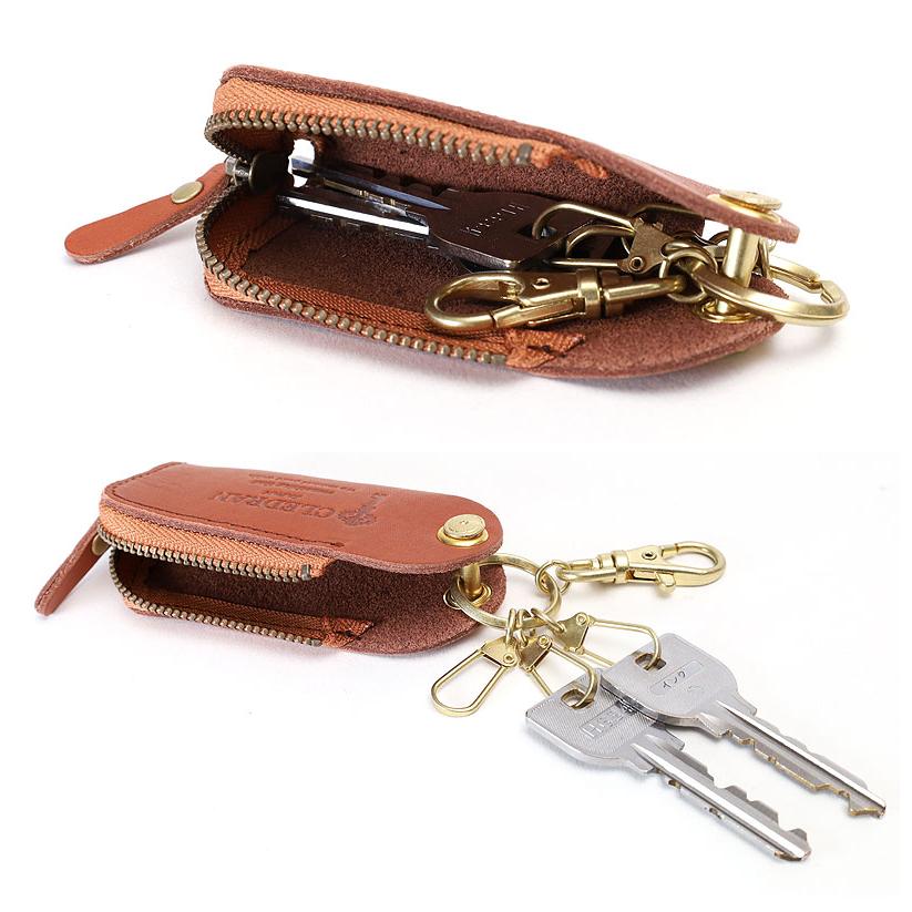 CLEDRAN（クレドラン） キーケース CLEDRAN REVEN ZIP KEY CASE リベン