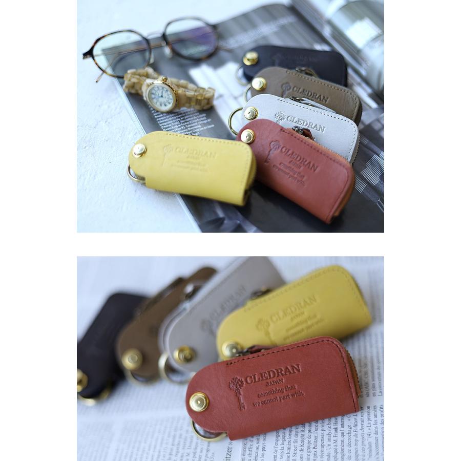 CLEDRAN（クレドラン） キーケース CLEDRAN REVEN ZIP KEY CASE リベン