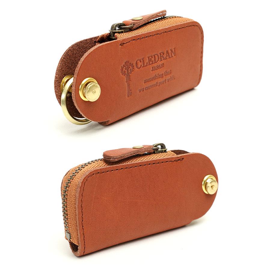 クレドラン キーケース CLEDRAN REVEN ZIP KEY CASE リベン 日本製 本革 レザー キーケース cl3324 牛革 正規品｜touzaiyamakaban｜15