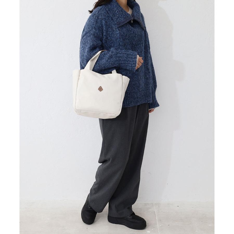 【未使用】CLEDRAN クレドランHAND＆WORK WIDE TOTE　白黒 HAND＆WORK WIDE TOTE - CLEDRAN ONLINE STORE