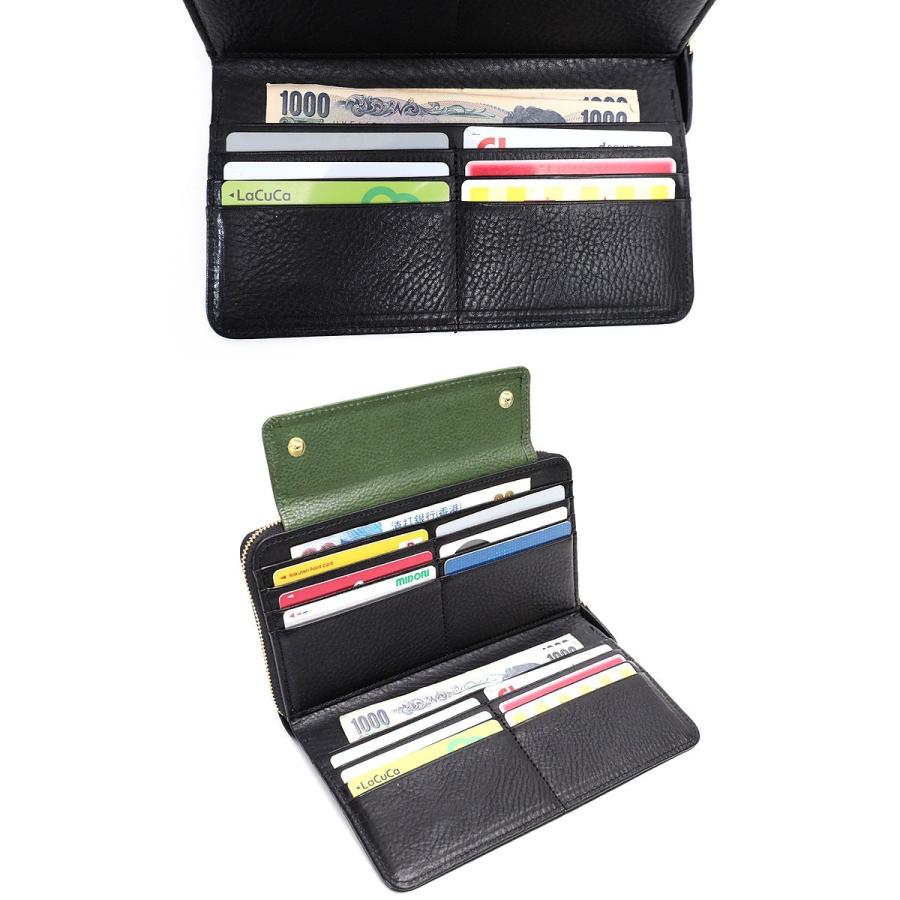 セール クレドラン 財布 CLEDRAN BOL LONG WALLET ボル ロングウォレット 長財布 日本製 cl3371 cl-3371 ラウンドファスナー レザー 正規品 akz-ks｜touzaiyamakaban｜12