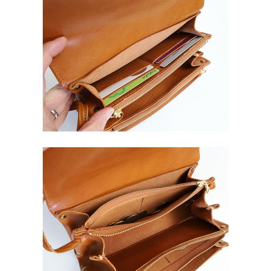 CLEDRAN（クレドラン） お財布ショルダー BAGU 2WAY WALLET SHOULDER