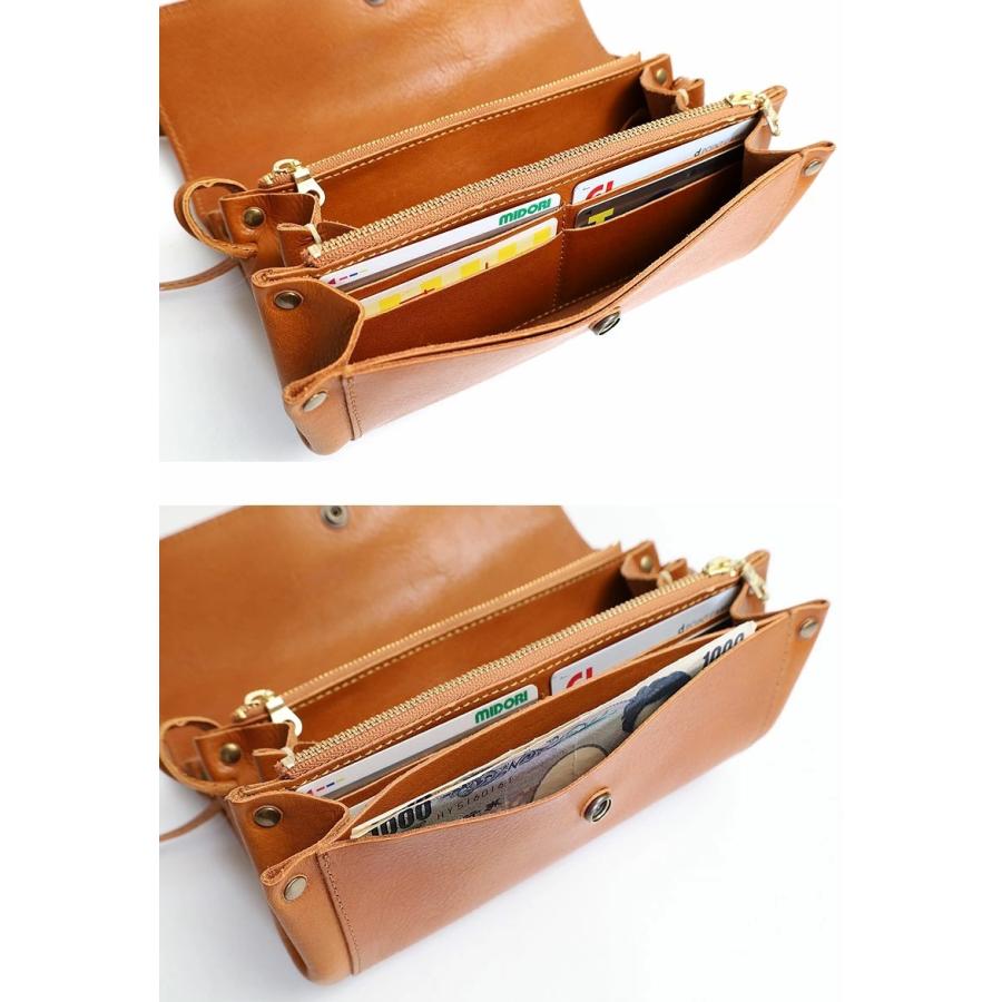 クレドラン　2way　ウォレットショルダー CLEDRAN（クレドラン） お財布ショルダー BAGU 2WAY WALLET SHOULDER
