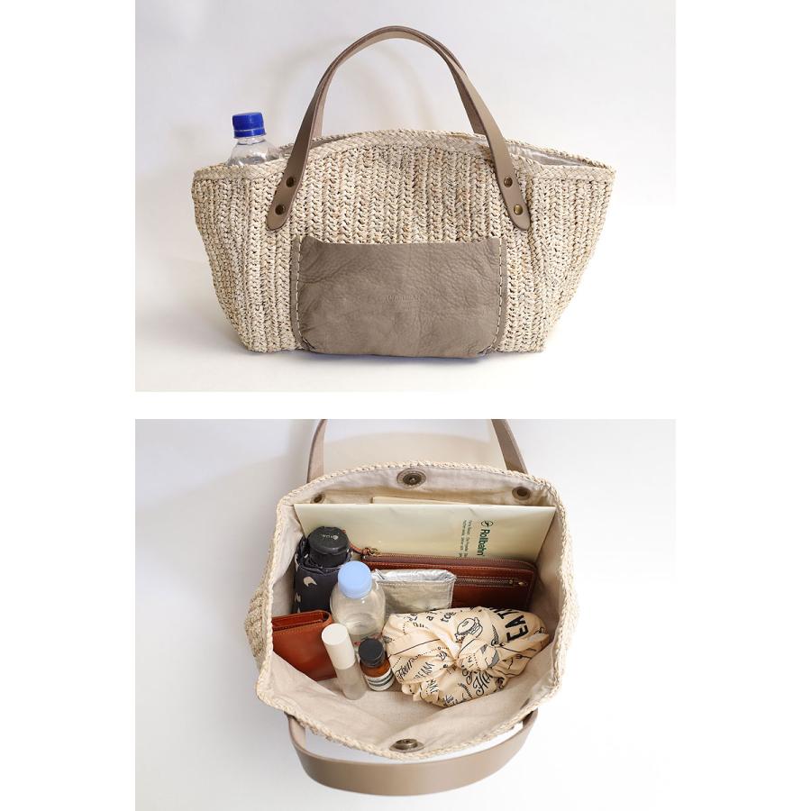 クレドラン かごバッグ CLEDRAN HAND&WORKS SOFT POCKET BASKET ハンドアンドワークス バスケット