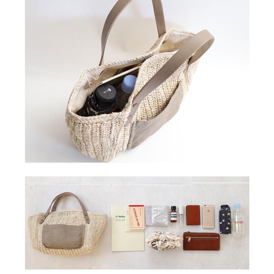 クレドラン かごバッグ CLEDRAN HAND&WORKS SOFT POCKET BASKET ハンドアンドワークス バスケット