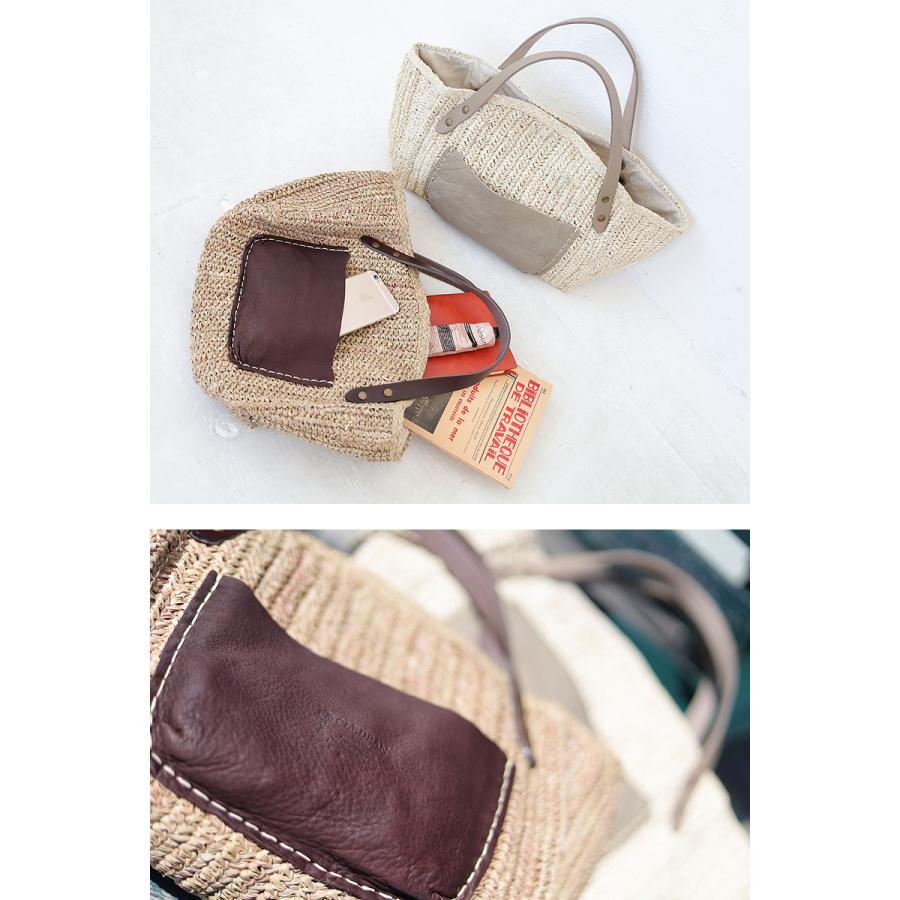 【CLEDRAN クレドランハンドステッチ ポケットバスケット HAND＆WORK ONE POCKET BASKET - CLEDRAN ONLINE STORE