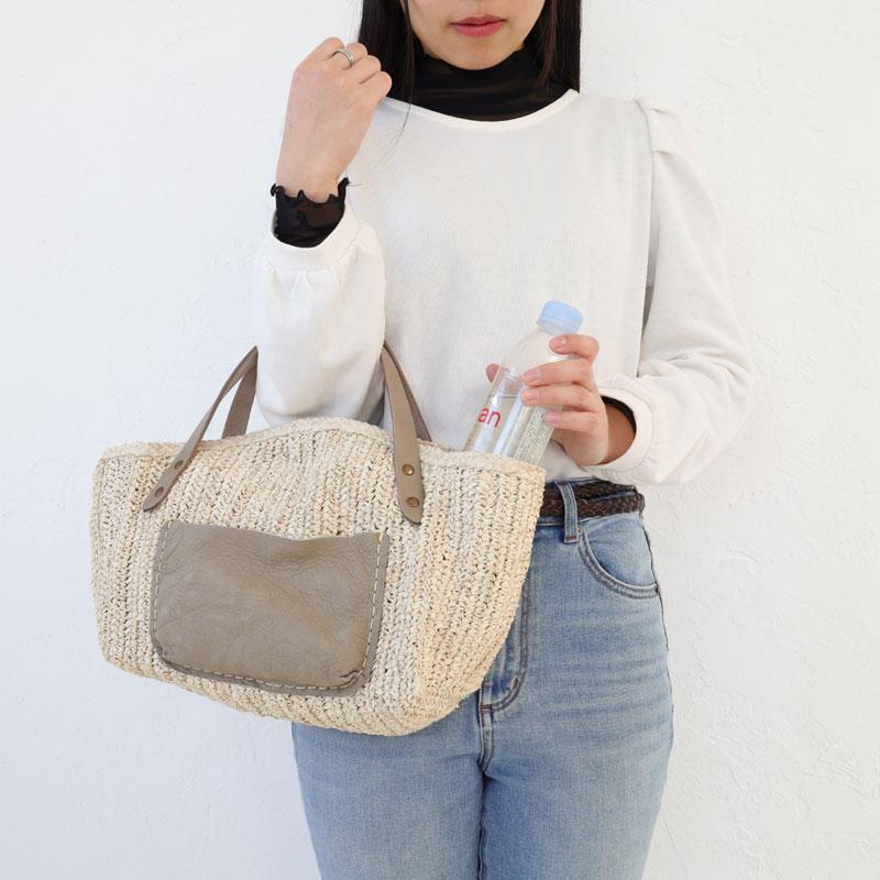 CLEDRAN（クレドラン） かごバッグ CLEDRAN HAND&WORKS SOFT POCKET