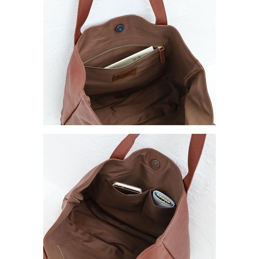 CLEDRAN（クレドラン） ガレ レザーワイドトート GALE LEATHER