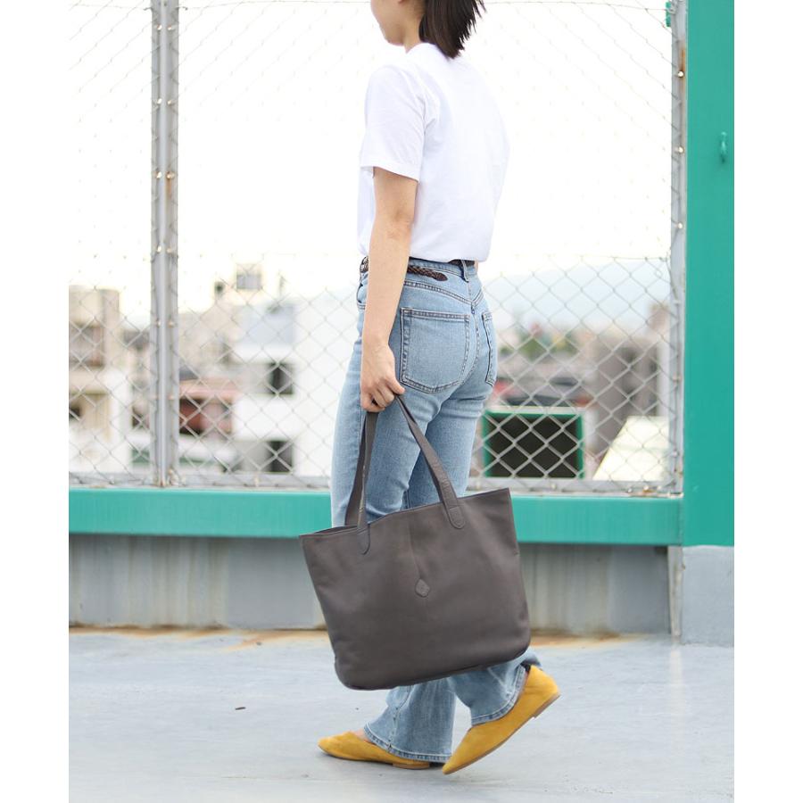 CLEDRAN（クレドラン） ガレ レザーワイドトート GALE LEATHER
